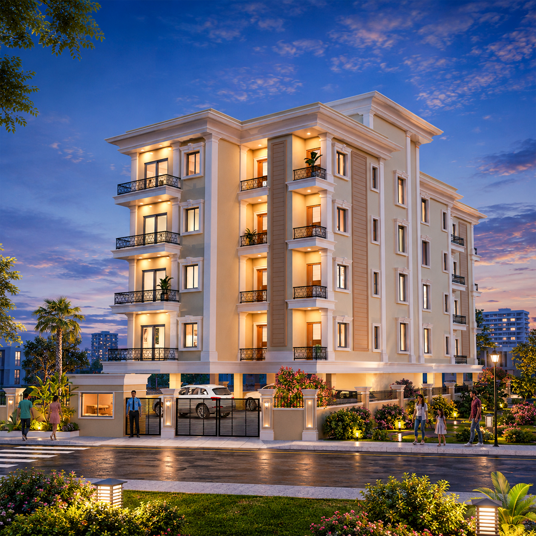 Classical Apartment Architecture Design